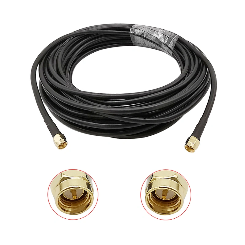 Loss Coaxial Extension Cable 50 ohm Coaxial 3DFB Cables SMA Male Plug to RP SMA Female Jack