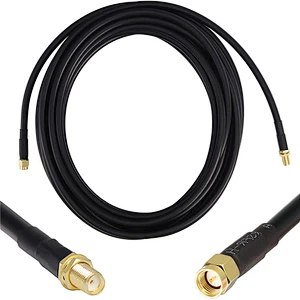 RG174 Cable SMA Male Plug to SMA Female Jack Bulkhead Coax Pigtail Plug J