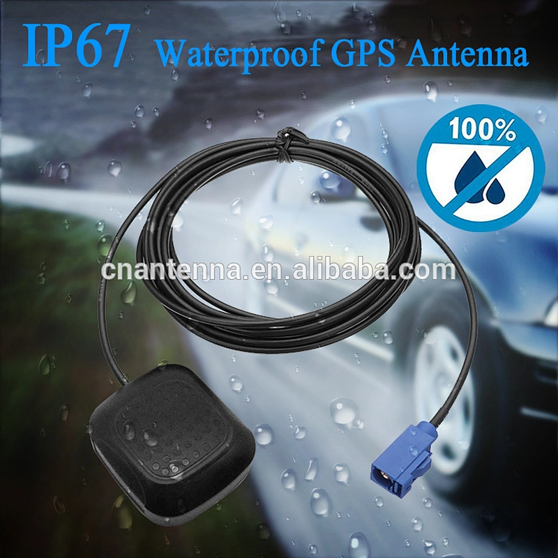 GPS Vehicle Navigation Car Antenna Active Remote GPS Antenna with Adapter Connector
