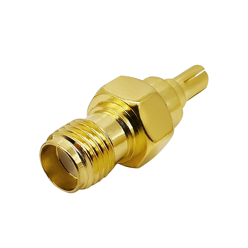 RF Coaxial Adapter SMA-Female to CRC9 Coax Jack Connector