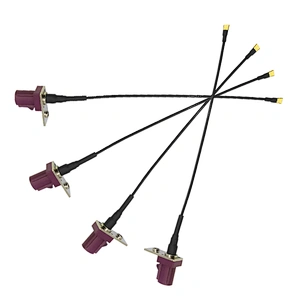 Pigtail RF Wire Cable Antenna Coaxial Rg1.37 Cables  with ufl-fakra connector