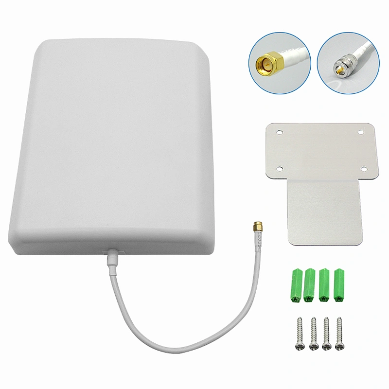 Indoor Directional Broadband 800-2500MHz GSM/3G/4G/LTE Panel Antenna with N Connector