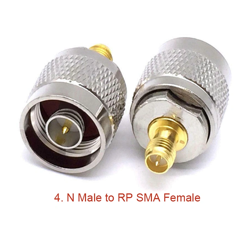 RF Coaxial Cable Adapter Jack Converter N Type to SMA Series Connector