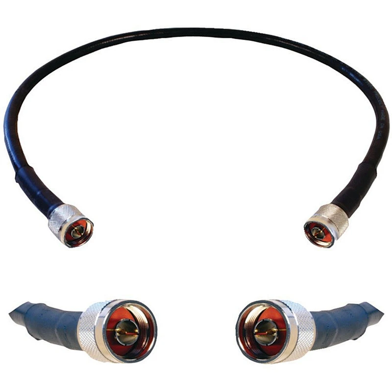 7DFB Coaxial Cable N Male to N Male Connector 50 Ohm Pure Copper Low Loss Coaxial Cables