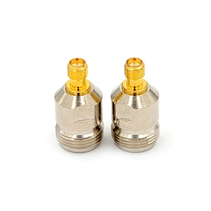 Adapter N Plug Male Nickel Plating To SMA Female Gold Plating Jack RF Connector Straight