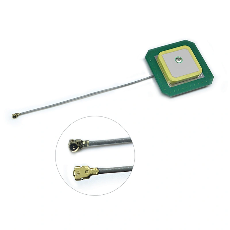 28dbi Active 1575MHz Internal GPS Ceramic Patch Antenna With IPEX Connector