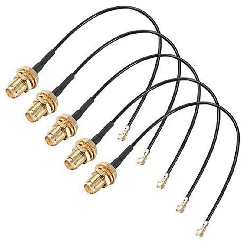 U.FL To SMA Female Pigtail Antenna Coaxial RF1.37 Low Loss Cable RF Coaxial Adapter Connector Jumper Cable