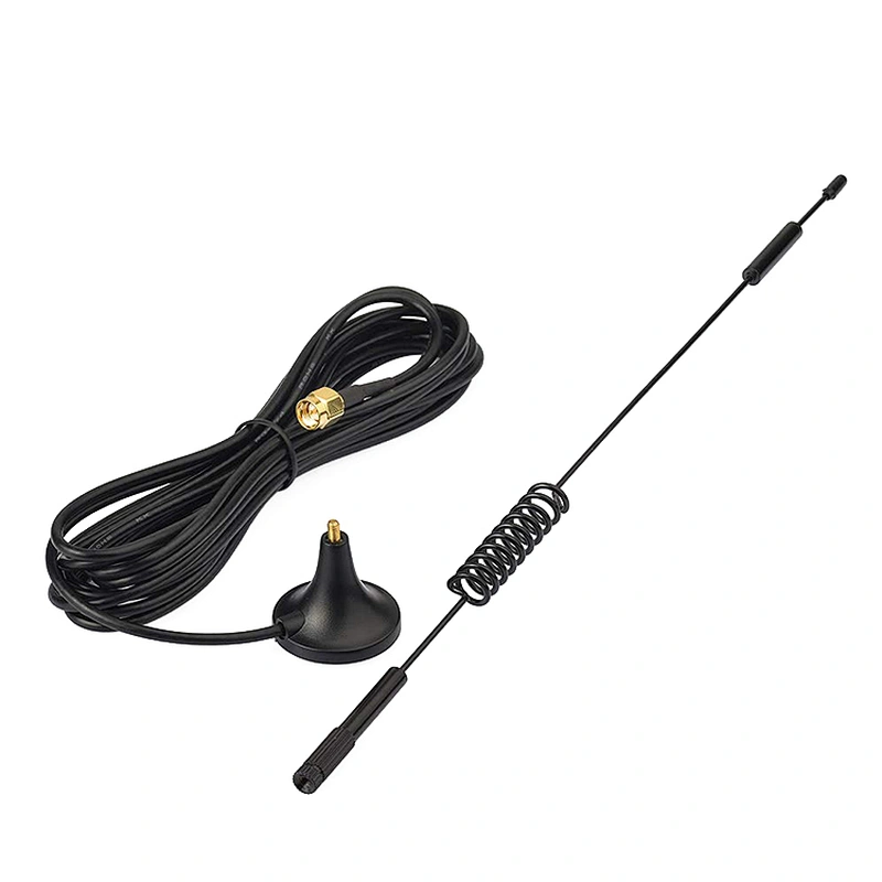 Magnetic Antenna Signal Booster 5dbi Magnetic Base 4G LTE Antenna With SMA Male 3M RG174