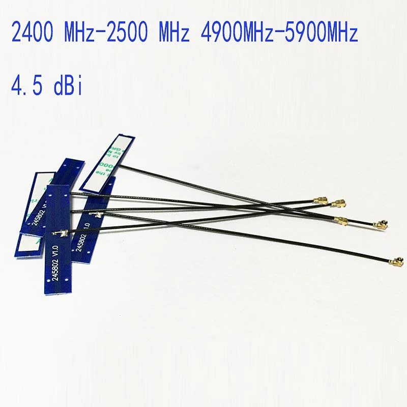 2.4G&5.8G  Dual Band Antenna High Gain Internal PCB Aerial for WiFi Router  with  IPEX Connector