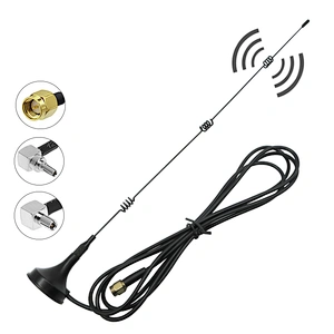 Spring base GSM signal receiver antenna quad-band magnetic mount mobile car antenna
