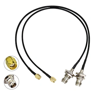 RF Components RP SMA Male To TNC Female With RG178 Cable Assemblies