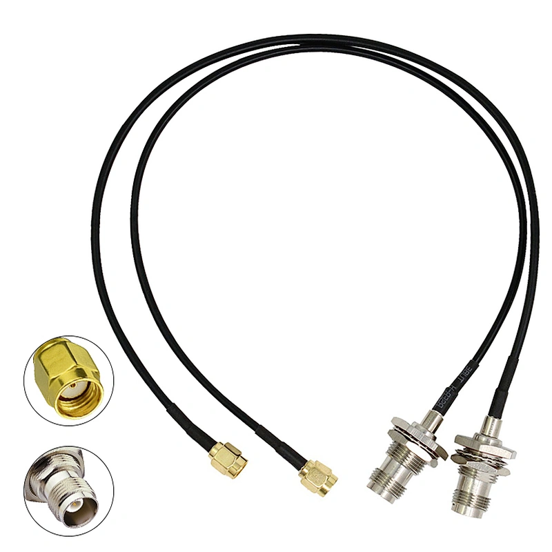 RF Components RP SMA Male To TNC Female With RG178 Cable Assemblies