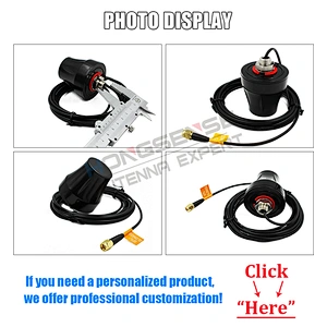 1575.42MHz Active GPS Antenna Mushroom Puck Car Antenna with Screw Mounting