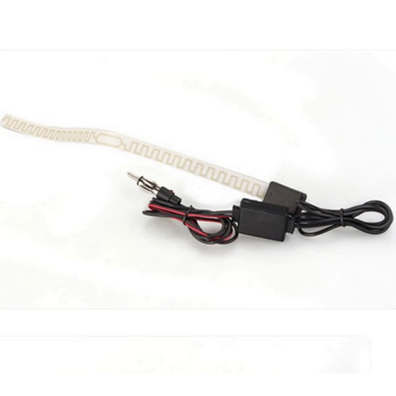 High Gain 15/18dBi Car Vehicle AM FM Sticky Antenna With Radio Connector