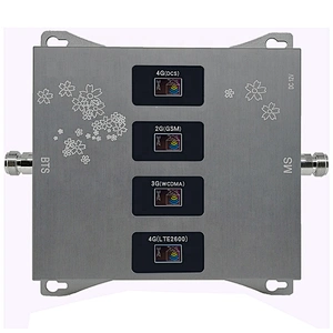 Universal Quad Band 900 1800 2100 2600MHz Cell Phone Signal Repeater 2G 3G 4G Amplifier Booster