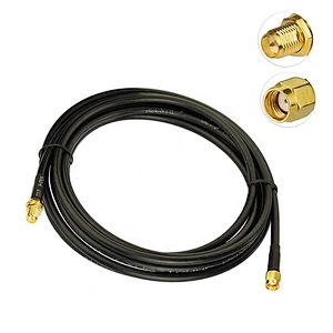 Low-loss Antenna Cables 3DFB  RP SMA-MALE  to RP SMA-Female Bulkhead 3DFB Coax Cable