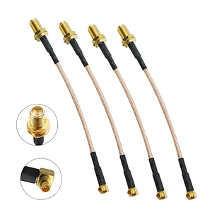SMA Cable Assemblies SMA To MMCX Connector 50Ohm Adapted by RG178 Low Loss Cable