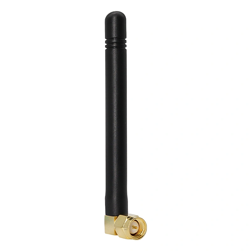 Rubber whip Antenna Frequency 850-1900/900-1800 MHz with SMA Right Angle Male