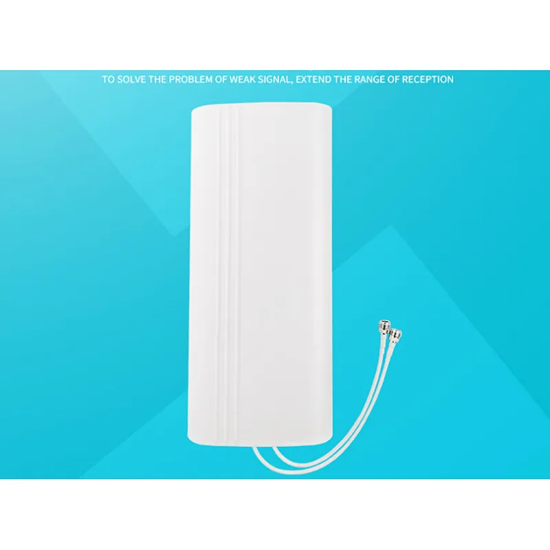 Big Signal Receiving Surface 2x14dBi Outdoor 1710-2690MHz 4G LTE MIMO Panel Antenna