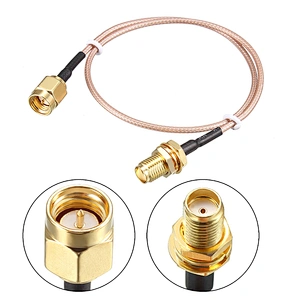 Coaxial Cable RG316  Assembly With SMA Male To SMA Female Connector Coax RF Wire