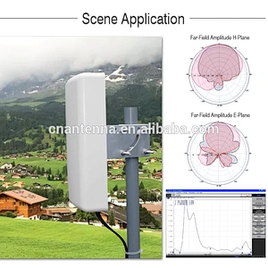High Gain 10dbi  2x2 Mimo 2.4ghz 3g 4g Lte Antenna Fixed Mount Panel Dual Polarized MIMO Antenna
