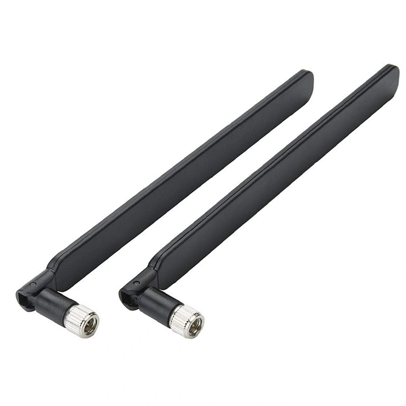 Hot Sale Helical External 2.4G 5.8G Antenna Duck Rubber Terminal Antenna For Router