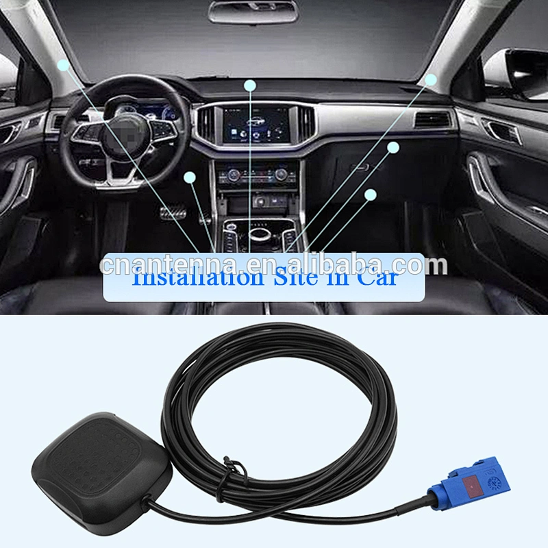 GPS Vehicle Navigation Car Antenna Active Remote GPS Antenna with Adapter Connector