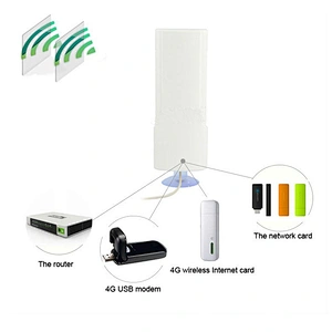 15dbi 698-960/1710-2700MHz indoor Suck Base 4g Wireless Antenna with TS9 Connector
