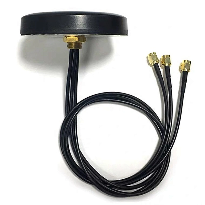 Waterproof 28dBi Screw Mount 3-in-1 GPS Vehicle Antenna With Amplifier for Car Navigation