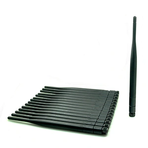 Omni directional Antenna wifi external booster screw mount 2.4G rubber antenna