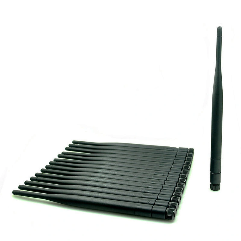 Omni directional Antenna wifi external booster screw mount 2.4G rubber antenna