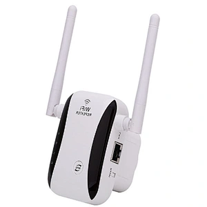 Network Router 300Mbps Range Extender 802.11N/B/G Wireless 2.4G Wifi Signal Repeater Antenna