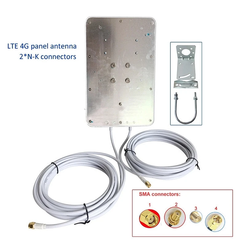 Hongsense Communication antenna Dual Band outdoor panel 4g lte 2600mhz External  Mimo Antenna