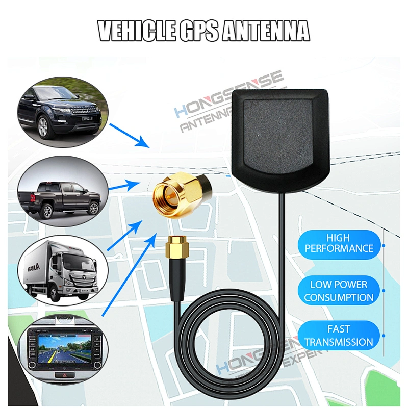 High Gain External 28dBi GPS Satellite Receiving Antenna Car 1575.42MHz GPS Antenna