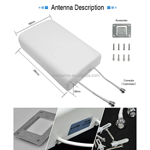 Hongsense Communication antenna Dual Band outdoor panel 4g lte 2600mhz External  Mimo Antenna