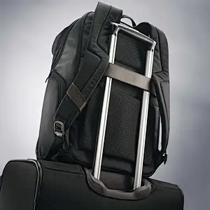 Travel for Business Trip Laptop Backpack High Capacity PU Waterproof Material Multi Function Computer Carry Bags for Men Office