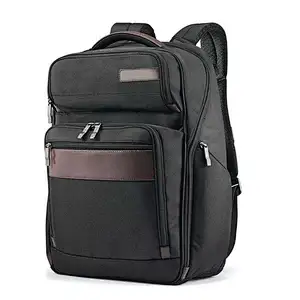 Travel for Business Trip Laptop Backpack High Capacity PU Waterproof Material Multi Function Computer Carry Bags for Men Office