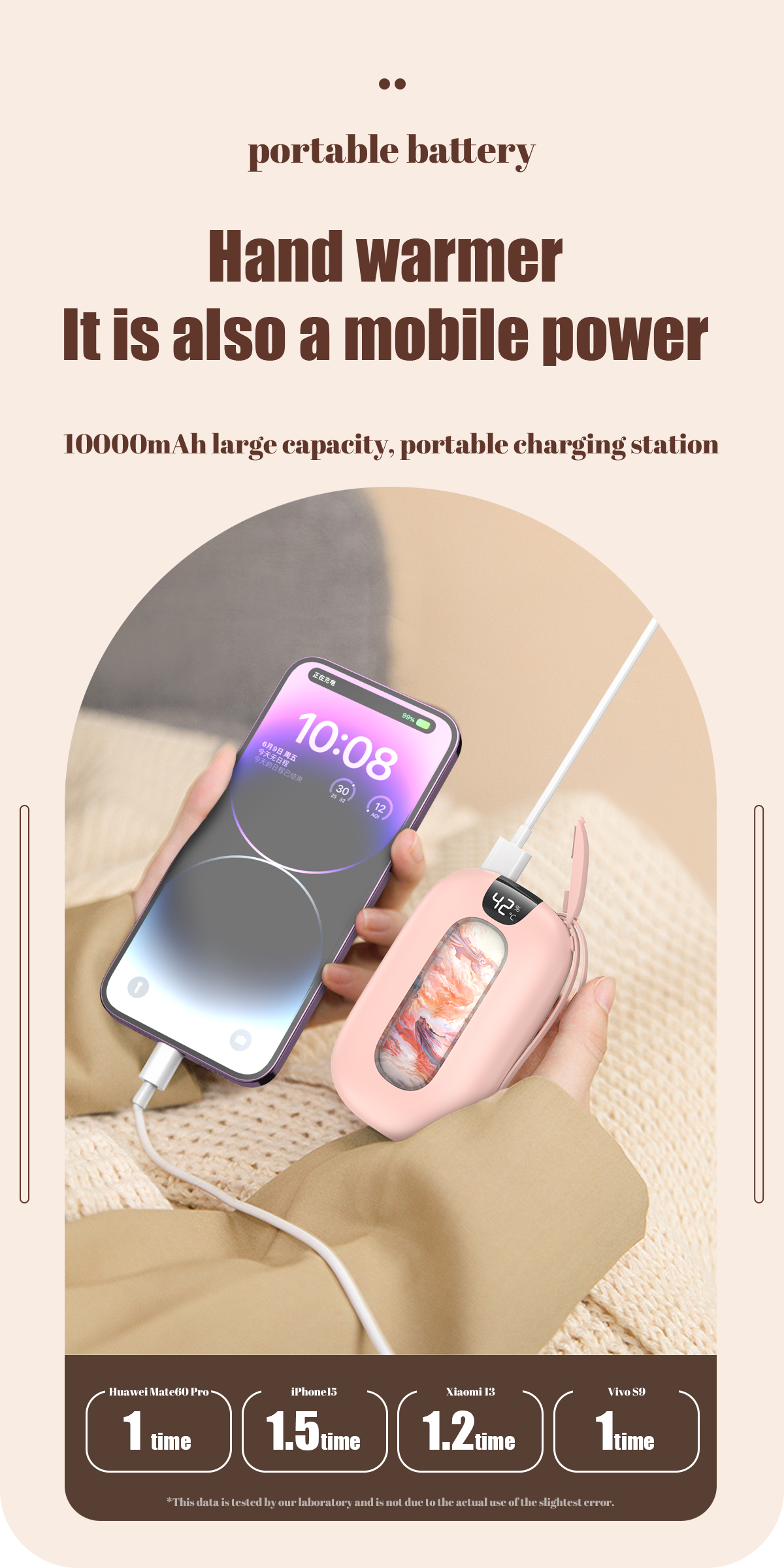 New Portable Hand Warmer Latest Mini Power Bank