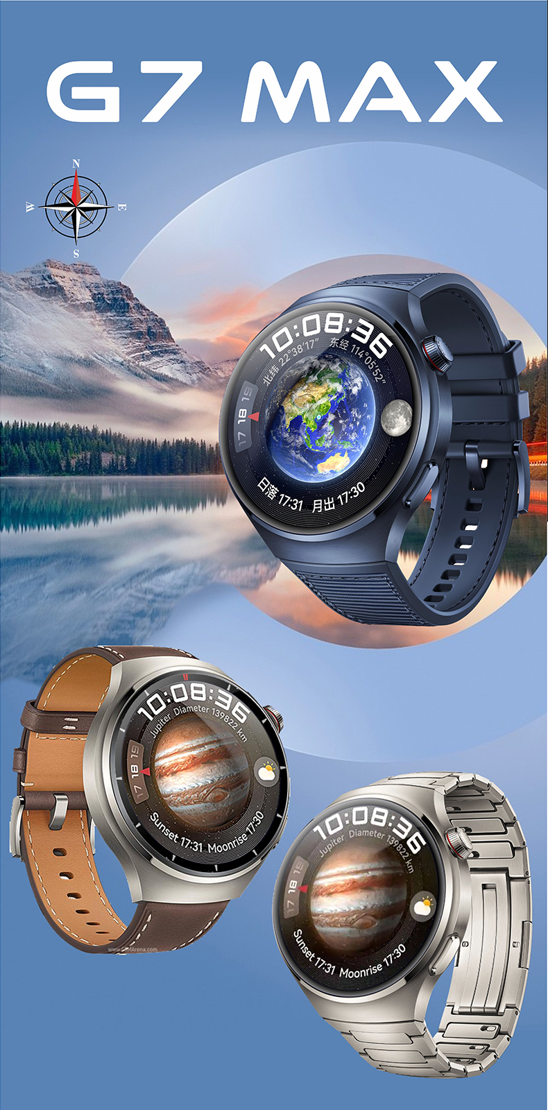 High Large Screen Battery Quality Multiple Sports Mode Multifunction Gps Localization Best Sell Smart Watch