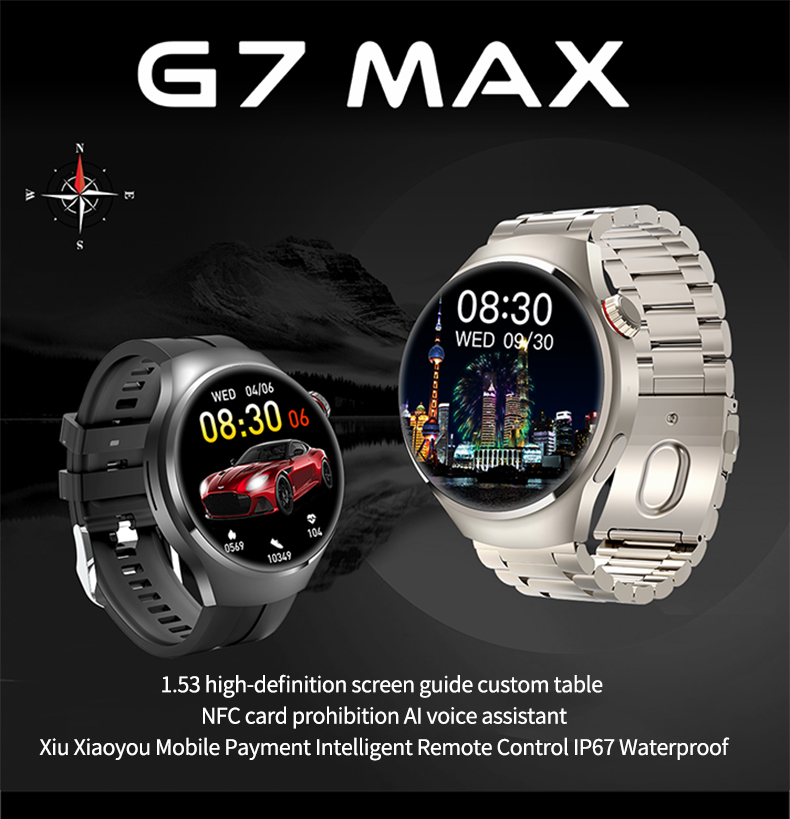 High Large Screen Battery Quality Multiple Sports Mode Multifunction Gps Localization Best Sell Smart Watch