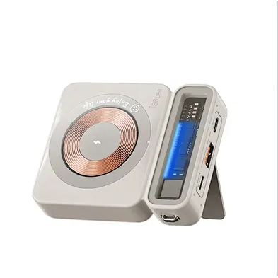 2024 new power bank 10000mAh Dual Charging  For Iphone Magnetic Power Bank Wireless Charger Portable Power Bank