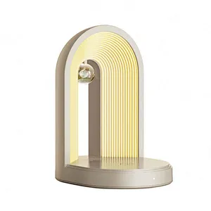 Light Speaker 3 In 1 Led Stand Up Night Indoor Adjustable Nightlight Portable Qi Fast Charging Wireless Charger
