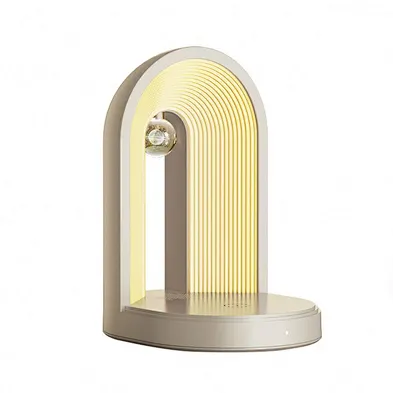 Light Speaker 3 In 1 Led Stand Up Night Indoor Adjustable Nightlight Portable Qi Fast Charging Wireless Charger