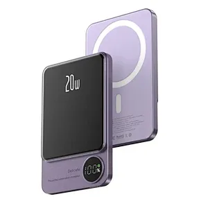 Magnetic Banks Power Bank 20000Mah with ultra-thin