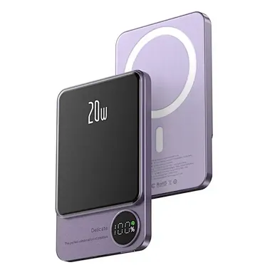 Magnetic Banks Power Bank 20000Mah with ultra-thin