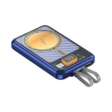 Portable 15W 5000Mah Powerbank Mini 10000Mah Wireless Magnetic 20W 3 In 1 Fast Charging Slim Power Bank