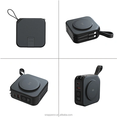 With Cable New 15W Fast Charge Travel Plug Arrival Battery Charger For Mobile Phone High Quality Built In Type C And Power Bank