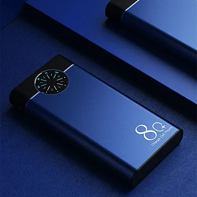 Banks Portable 30000Mah Quick Charge Digital Led Display Mobile Phone Charger Aluminum Alloy Power Bank