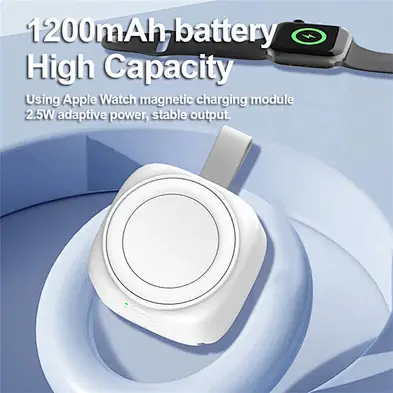 2024 multifunction Magnetic With Multi Cable Set - White Wireless Charger 2 In 1 wireless charger w10