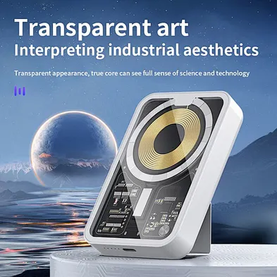 Trending products 2024 new arrivals magnetic wireless 10000mah big capacity PORTABLE Wireless Charger